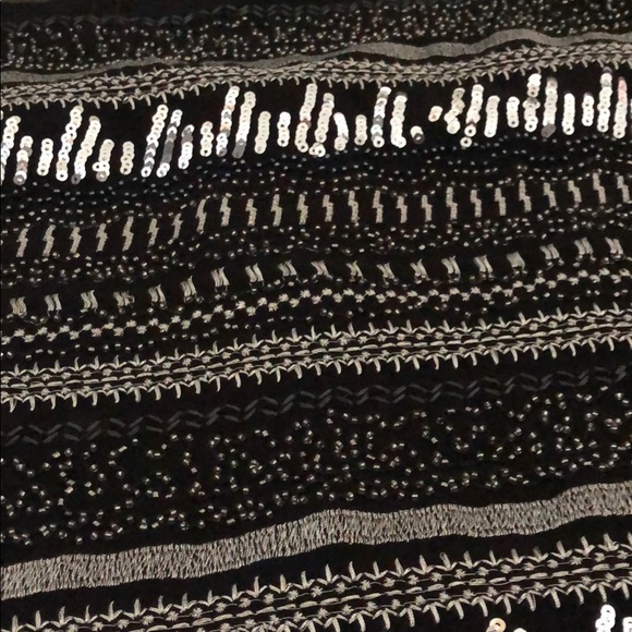 Beaded sequin mini skirt - Picture 3 of 4